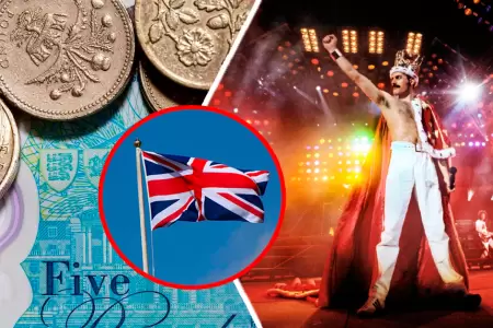 Reino Unido acua moneda oficial del gran Freddie Mercury.