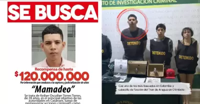 'Mamadeo' fue capturado con cmplices en Chimbote