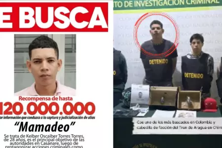 'Mamadeo' fue capturado con cmplices en Chimbote