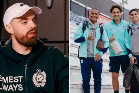 Ibai Llanos asegura que Alianza Lima es "el ms grande" del Per