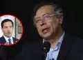Gustavo Petro desafi a secretario de EE.UU. Marco Rubio: "Si me quiere poner la pijama naranja, intntelo"