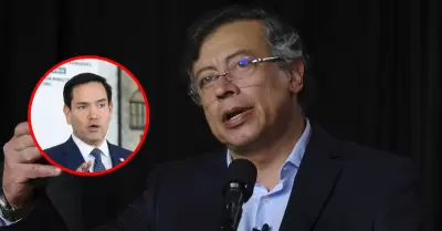 Gustavo Petro desafa a secretario estadounidense Marco Rubio.