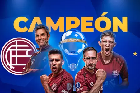 Lans se coron campen de la Copa Sudamericana