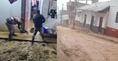 Intensas lluvias en Chachapoyas dejan a familias damnificadas