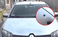 VMT: Hombre es atacado a balazos al interior de su vehculo cerca de la estacin Mateo Pumacahua