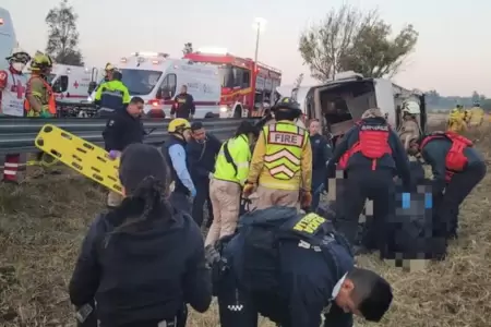 Accidente vehicular en Mxico deja al menos 10 fallecidos