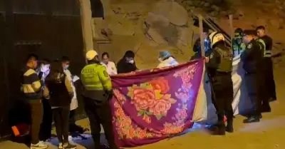 Nuevo crimen en pleno estado de emergencia.