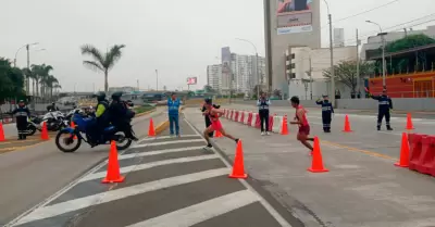 Va Expresa cerrada por maratn de los Juegos Bolivarianos.