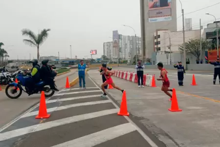 Va Expresa cerrada por maratn de los Juegos Bolivarianos.