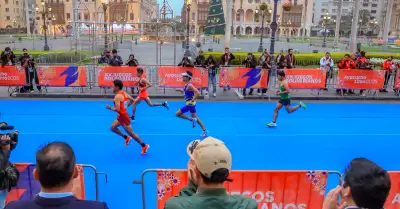 Primera medalla de oro para el Team Per�.