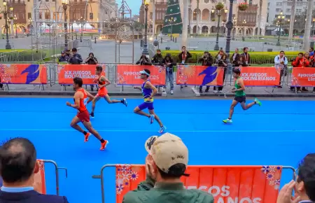 Primera medalla de oro para el Team Per.