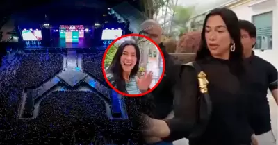 Dua Lipa llega a Lima para su concierto en Estadio San Marcos