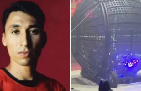 Acrbata muere durante show de motocicletas