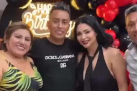 Pamela Franco sorprende a Christian Cueva