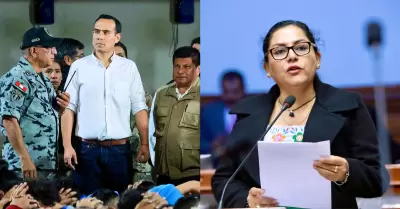 Congresista Karol Paredes inst a no caer "en el show" de Jos Jer.