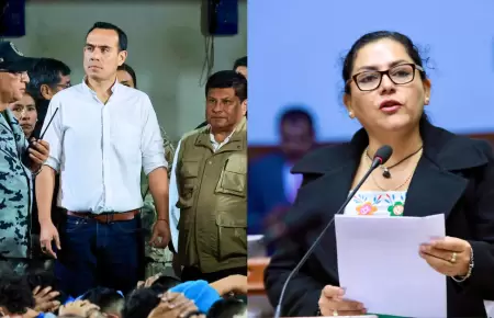 Congresista Karol Paredes inst a no caer "en el show" de Jos Jer.