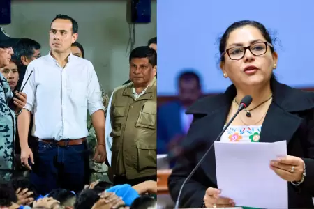 Congresista Karol Paredes inst� a no caer "en el show" de Jos� Jer�.