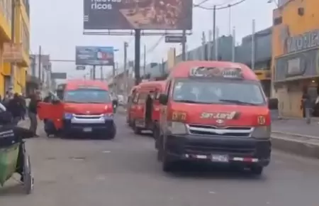 'Los Rojitos' salen a trabajar con normalidad pese a atentado en SJM.