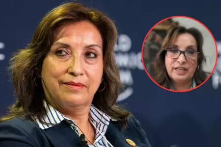 Dina Boluarte afirma que no saldr del pas y que respeta las instituciones.