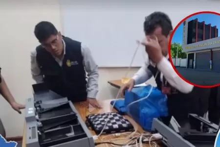 Fiscala allana universidad en Ayacucho