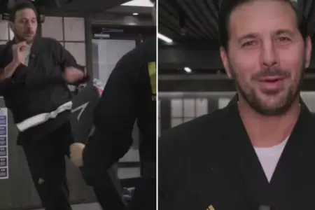 Claudio Pizarro se divierte entrenando taekwondo