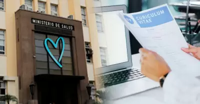 Convocatorial laboral en el Minsa.