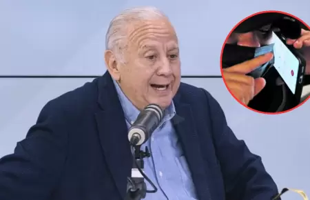 Hernn Garrido Lecca sobre las extorsiones.