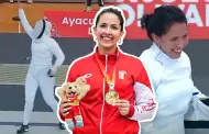 Orgullo peruano! Mara Luisa Doig obtiene el oro en esgrima en Juegos Bolivarianos Ayacucho-Lima 2025