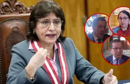 Congresistas reaccionan ante aprobacin de informe contra Delia Espinoza