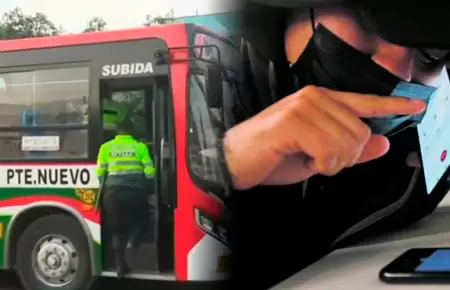 Empresa de transporte sali esta maana con efectivos policiales en los buses