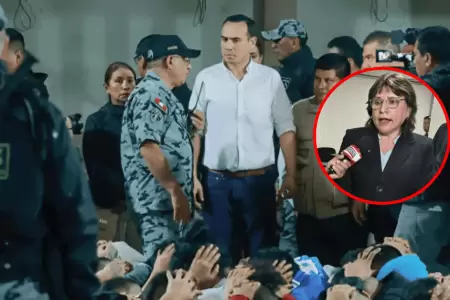 Delia Espinoza se pronunci� sobre Jos� Jer� y su lucha contra el crimen