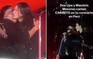 Dua Lipa enloquece a Lima cantando "Cariñito" con Mauricio Mesones en el Estadio San Marcos