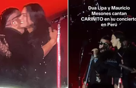 Dua Lipa y Mauricio Mesones cantan "Cariito"