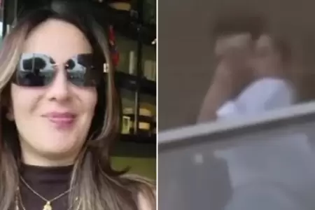 Silvia Cornejo rompe su silencio tras ampay