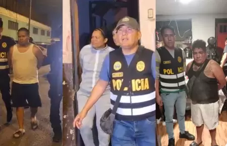 Tres presuntos miembros de 'Los Injertos del Rmac'