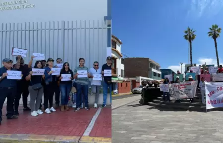 Trabajadores del CEM y del Ministerio Pblico exigen mejoras laborales