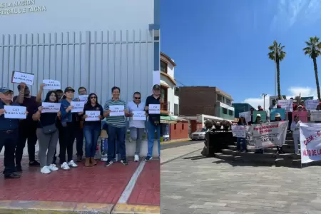 Trabajadores del CEM y del Ministerio Pblico exigen mejoras laborales