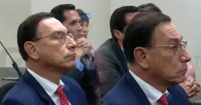 As fue la reaccin de Martn Vizcarra al escuchar su condena de 14 aos de crc