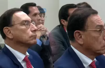 As fue la reaccin de Martn Vizcarra al escuchar su condena de 14 aos de crc