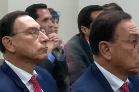 As� fue la reacci�n de Mart�n Vizcarra al escuchar su condena de 14 a�os de c�rc