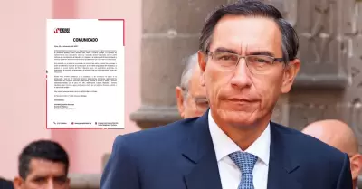 Per Primero rechaz condena contra Martn Vizcarra.