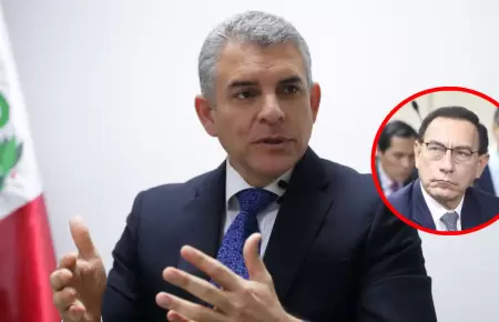 Fiscal Rafael Vela habl sobre sentencia de Martn Vizcarra.