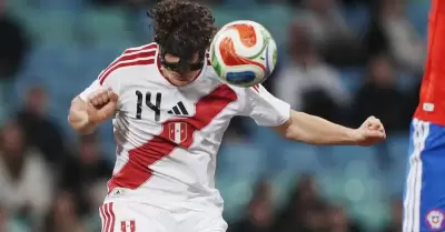 Fabio Gruber dio sus impresiones de su primer llamado a la 'blanquirroja'.