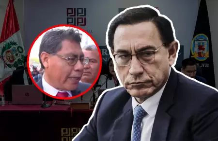 Jurez Atoche considera que sentencia contra Martn Vizcarra resulta "ejemplar".