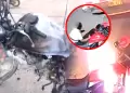 Puerto Maldonado: nio de 10 aos es sealado por incendiar motocicleta en plena madrugada