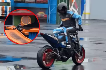 Motociclista acrobtico peirde la vida tras fallar salto durante show
