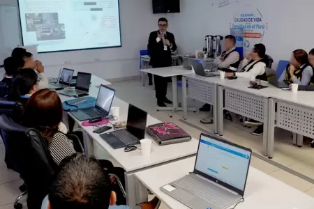 Capacitacin de Osiptel a agentes de la PNP.