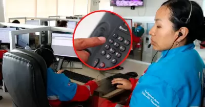 Minsa advierte que gran parte de las llamadas al SAMU son falsas.