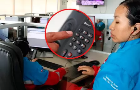 Minsa advierte que gran parte de las llamadas al SAMU son falsas.