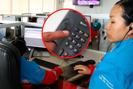 Minsa advierte que gran parte de las llamadas al SAMU son falsas.